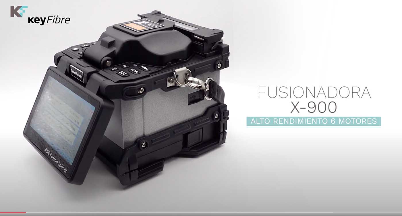 Video de producto fusionadora fibra óptica